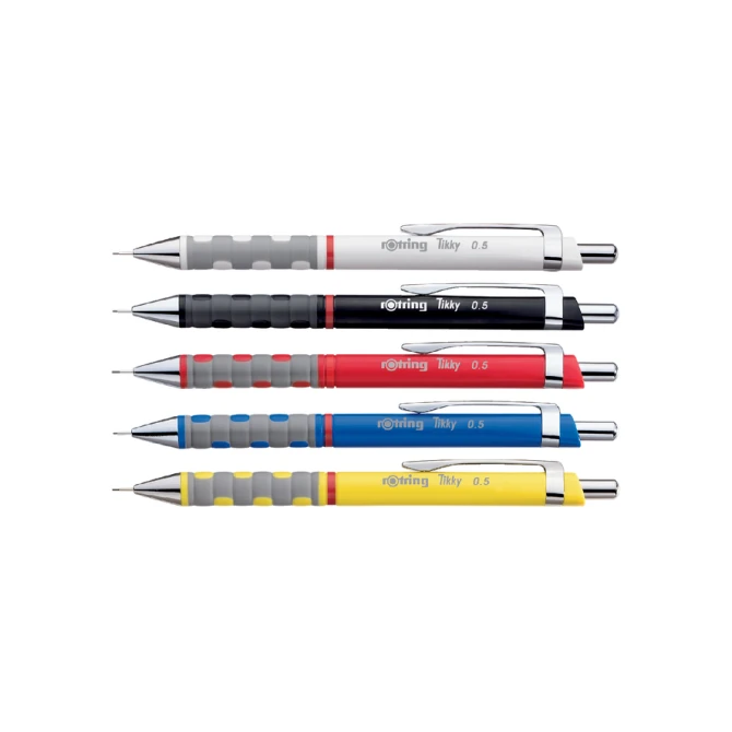 Vulpotlood rOtring Tikky 0.5mm zwart