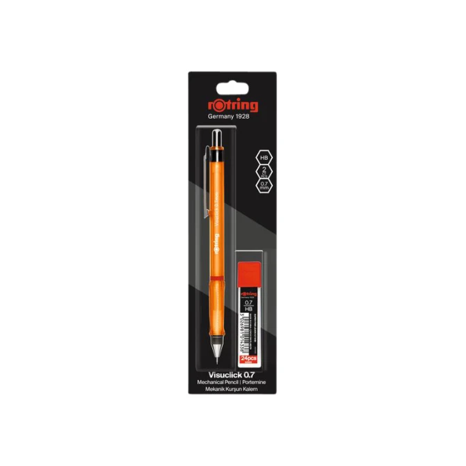 Vulpotlood rOtring Visuclick 2B 0.7mm assorti