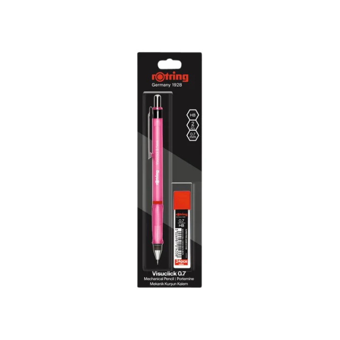 Vulpotlood rOtring Visuclick 2B 0.7mm assorti
