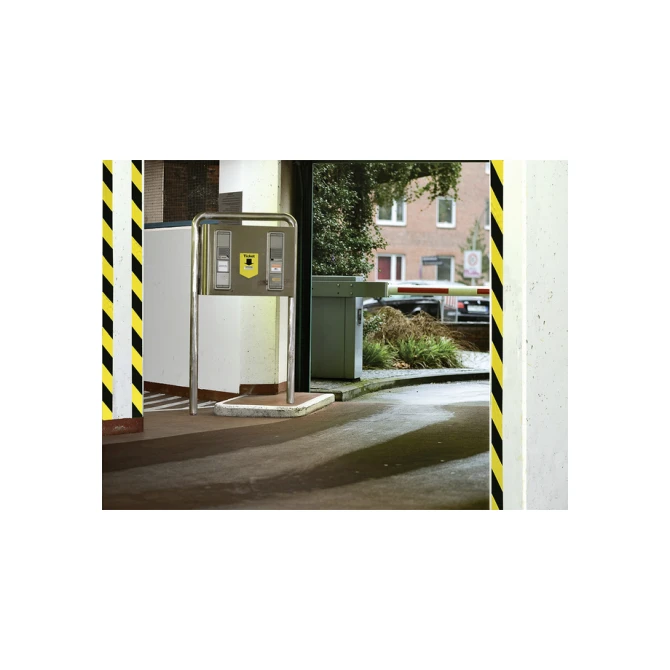 Waarschuwings- en markeringstape tesa® Signal Universal 66mx50mm geel/zwart