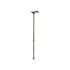 Wandelstok Able2 carbon soft derby handvat zwart