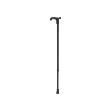 Wandelstok Able2 soft recht handvat zwart
