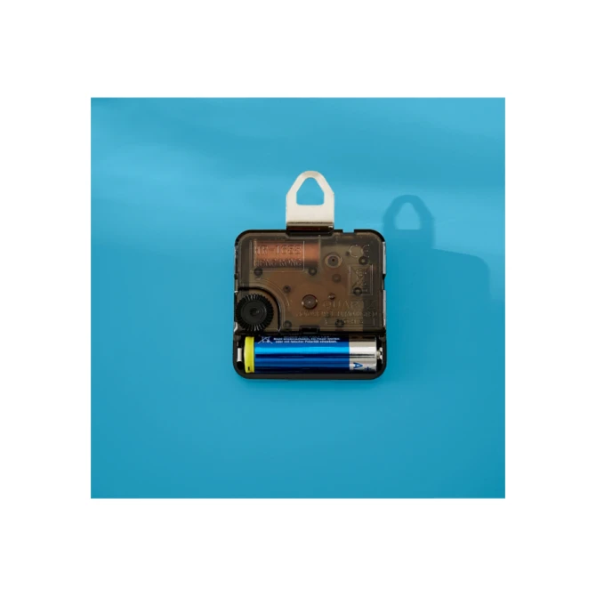 Wandklok Leitz Cosy blauw glas