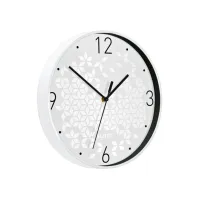 Wandklok Leitz WOW Ø29cm wit
