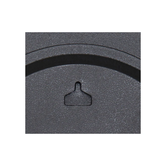 Wandklok MAUL Step RC Ø30x5cm kunststof wit/wit