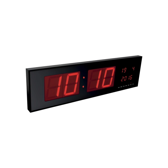 Wandklok Perel met LED display