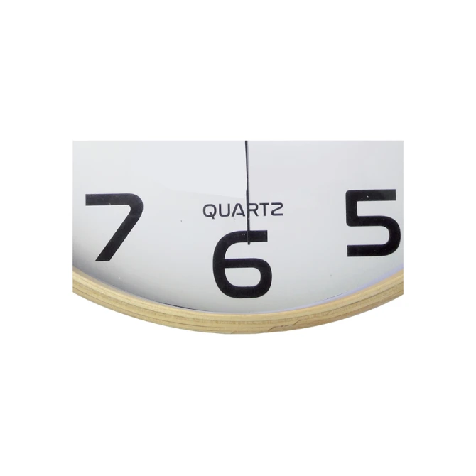 Wandklok Unilux Baltic hout wit