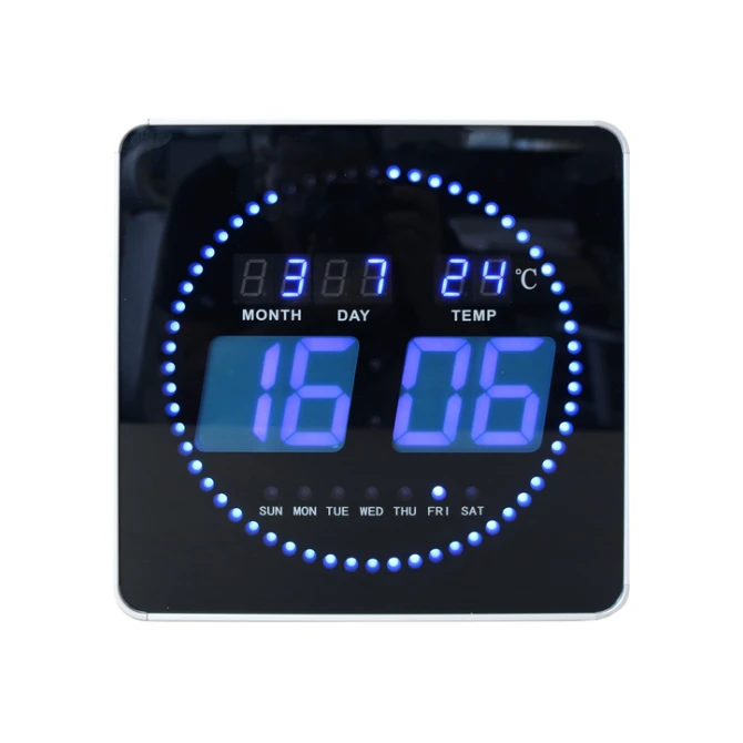 Wandklok Unilux Flo led 28cmx28cm