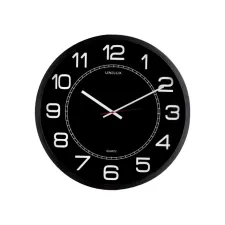 Wandklok Unilux Mega Ø 57.5cm zwart