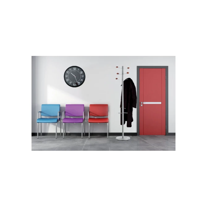 Wandklok Unilux Mega Ø 57.5cm zwart