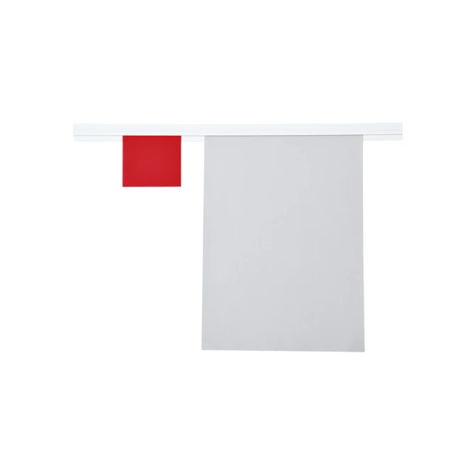 Wandlijst MAUL Express papierrail 50cm zelfklevend wit