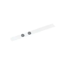 Wandlijst MAUL Standard zelfklevend 50cm incl 2 magneten wit