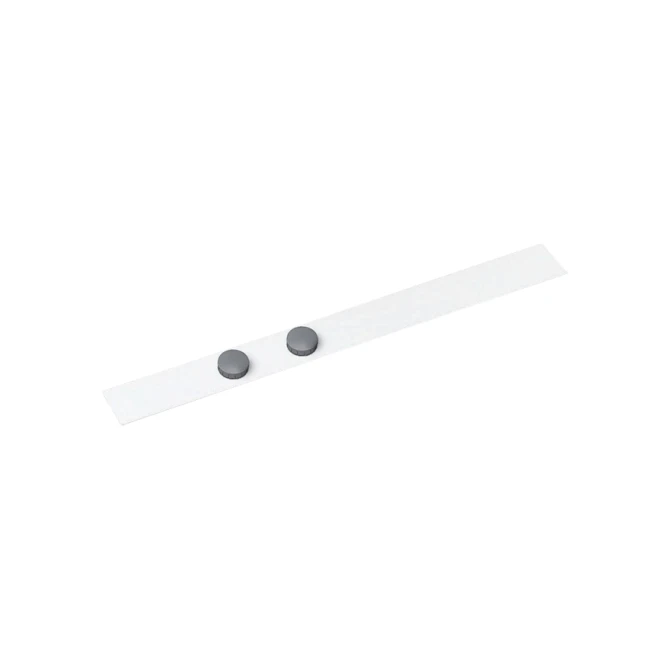 Wandlijst MAUL Standard zelfklevend 50cm incl 2 magneten wit