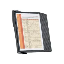 Wandstandaard Durable 5854 Sherpa Style met 10-tassen zwart Wandstandaard Durable 5854 Sherpa Style met 10-tassen zwart