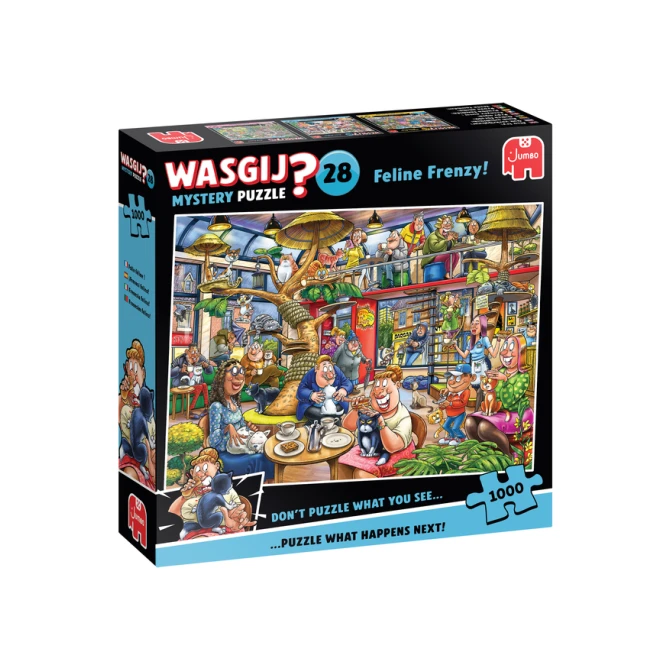 Wasgij Mystery 28 - Feline Frenzy! 1000 st