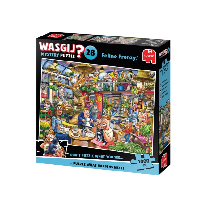 Wasgij Mystery 28 - Feline Frenzy! 1000 st