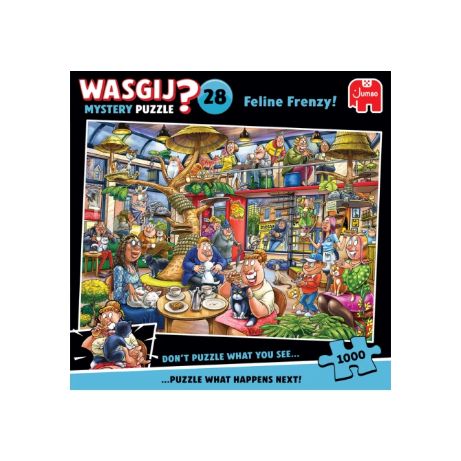 Wasgij Mystery 28 - Feline Frenzy! 1000 st