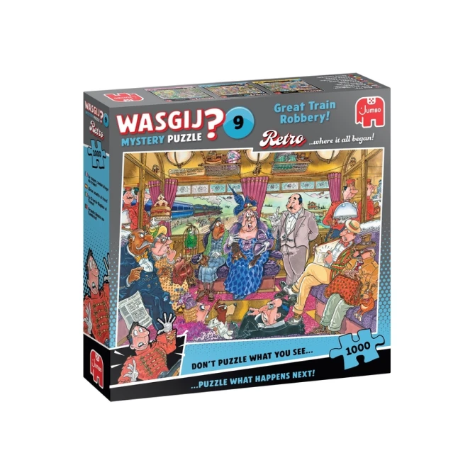 Wasgij Mystery 9 - The Great Train Robbery 1000 st