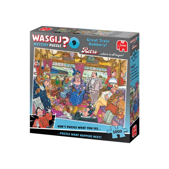 Wasgij Mystery 9 - The Great Train Robbery 1000 st