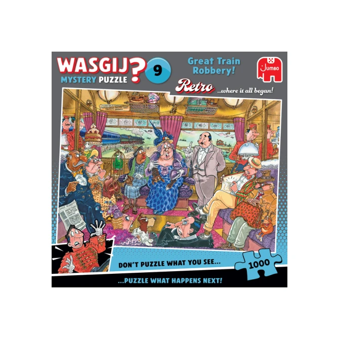 Wasgij Mystery 9 - The Great Train Robbery 1000 st