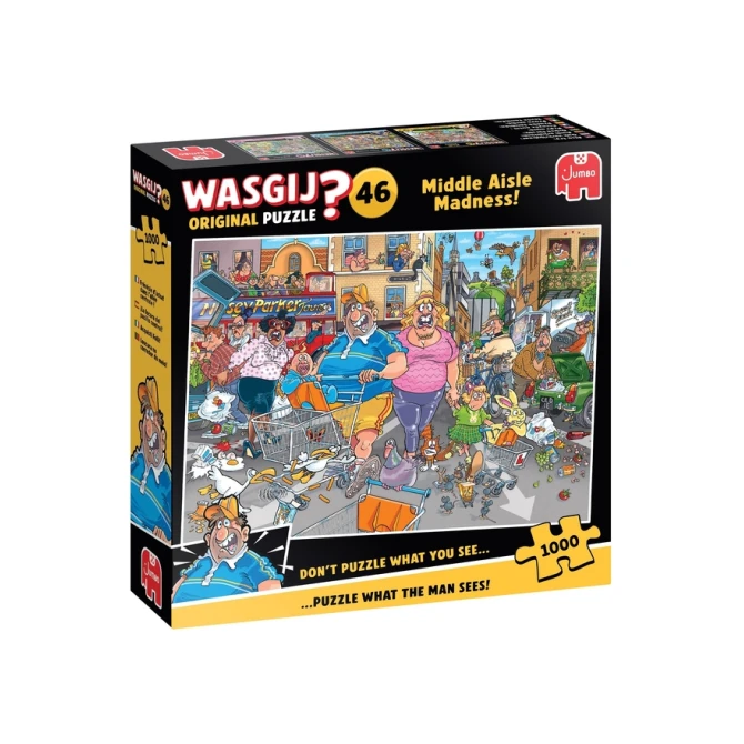 Wasgij Original 46 - Middle Aisle Madness 1000 st