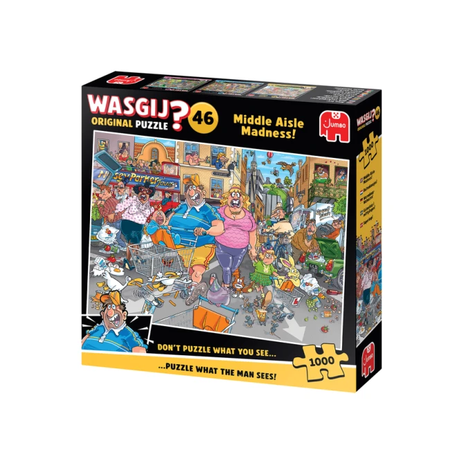 Wasgij Original 46 - Middle Aisle Madness 1000 st