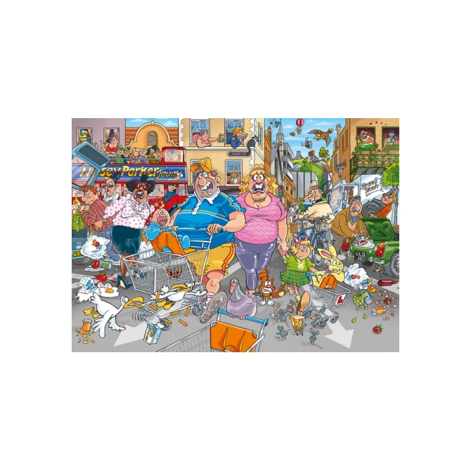 Wasgij Original 46 - Middle Aisle Madness 1000 st