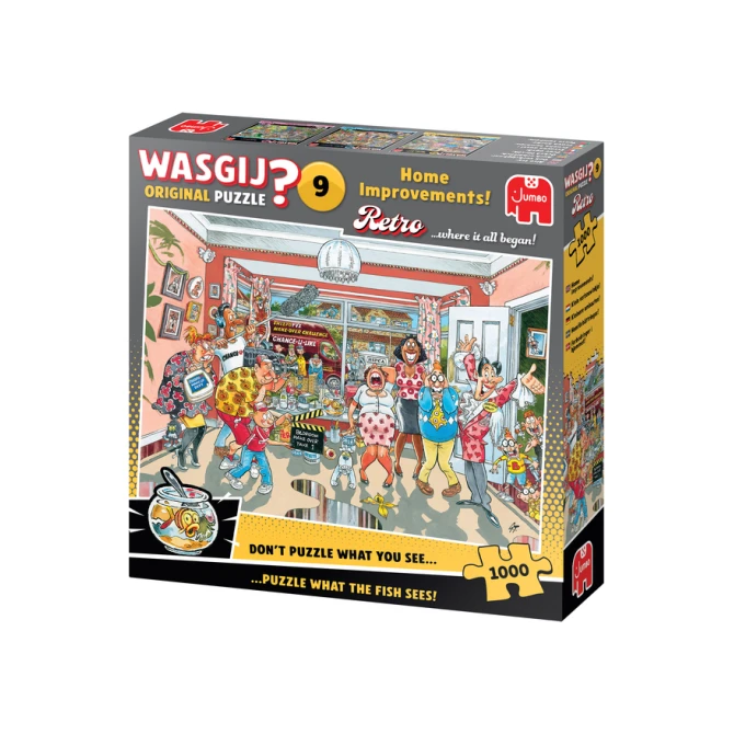Wasgij Retro Original 9 Home Improvements 1000 st