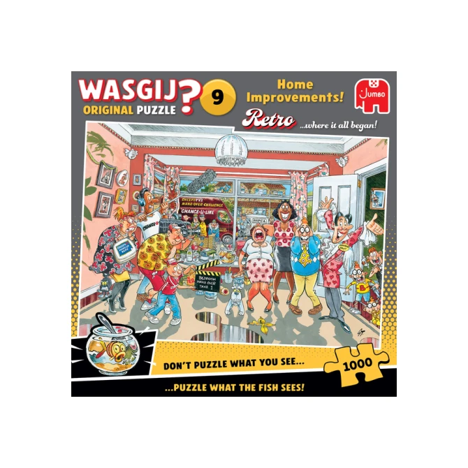 Wasgij Retro Original 9 Home Improvements 1000 st