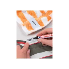 Wasgoedmarker edding 8040 rond 1mm zwart