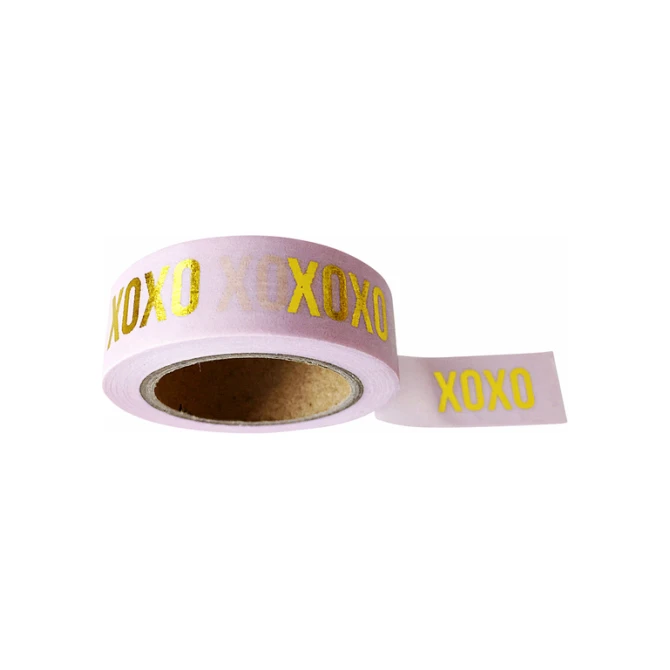 Washi tape roze XOXO