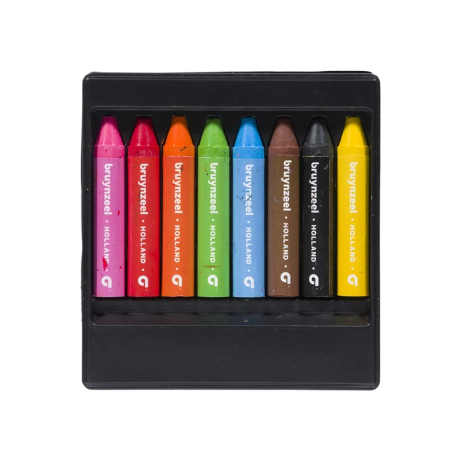 Waskrijt Bruynzeel Kids Pocoyo set à 8 kleuren