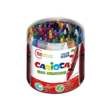 Waskrijt Carioca Maxi pot á 100 stuks assorti