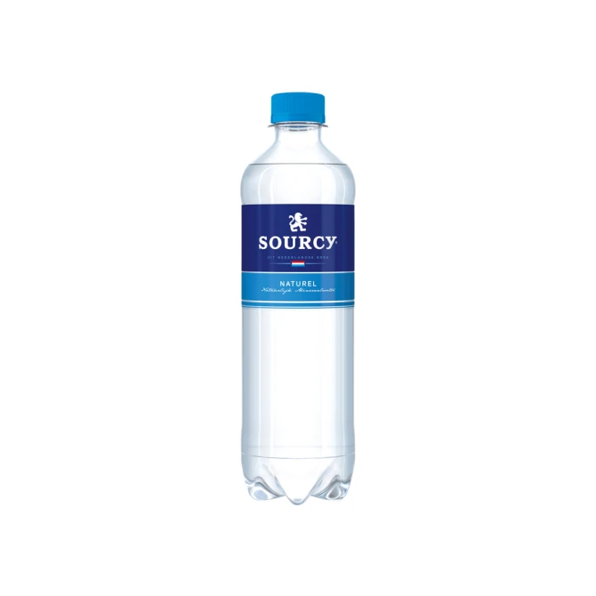 Water Sourcy blauw petfles 500ml