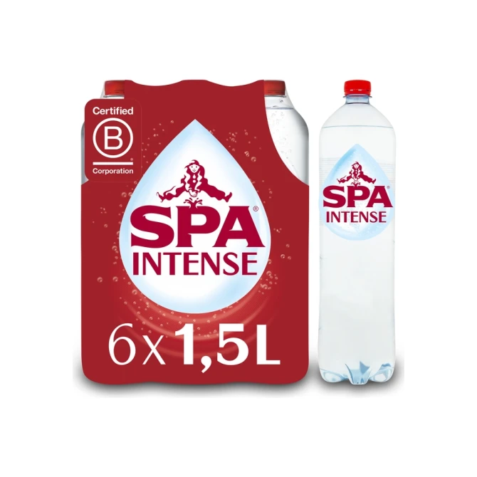 Water Spa Intense rood petfles 1.5 liter