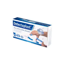 Waterafstotende blauwe pleister Detectaplast 180x20mm 100 stuks