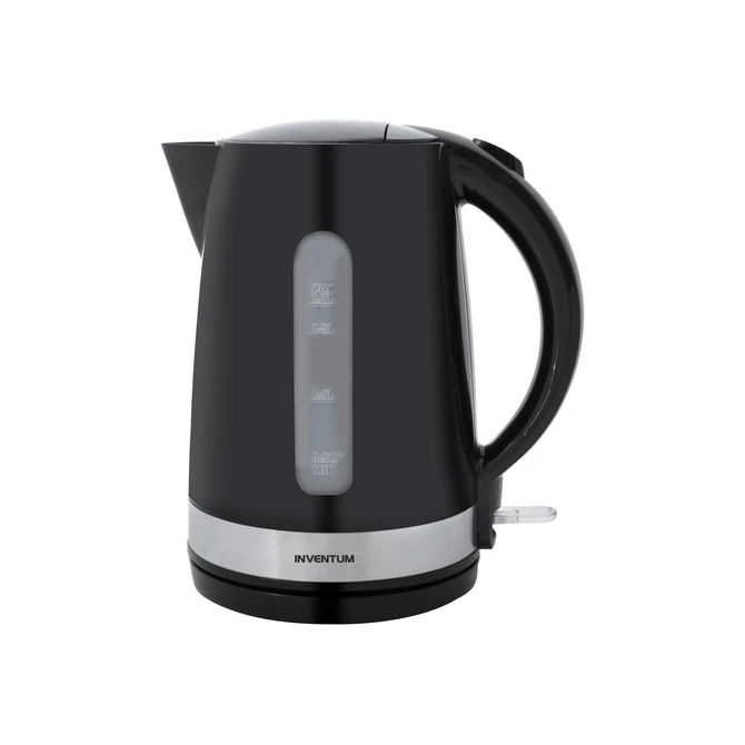 Waterkoker Inventum 1.7liter zwart met rvs