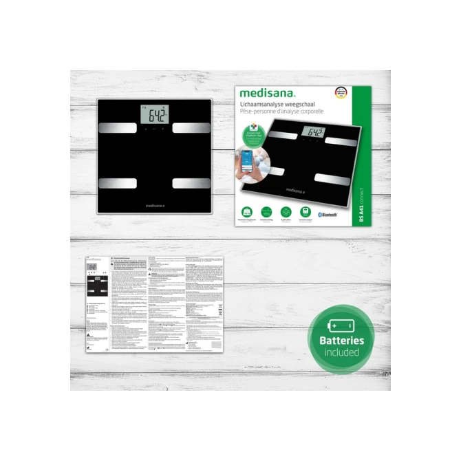 Weegschaal Medisana lichaamsanalyse BSA41 connect