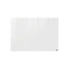 Weekplanner Nobo transparant acryl A4