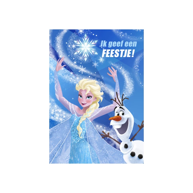 Wenskaart Hallmark uitnodiging Disney pak à 6 stuks