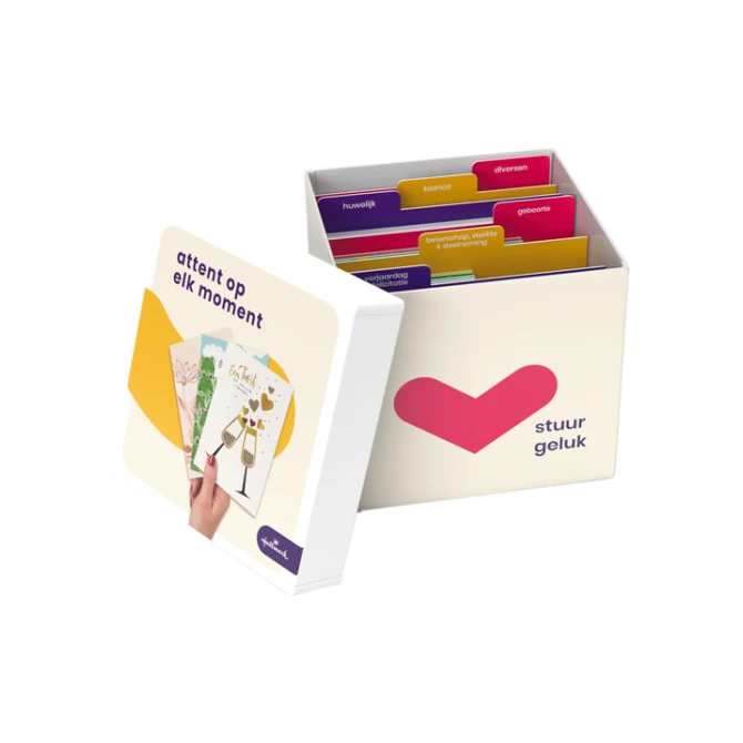 Wenskaartbox Hallmark Business Box inclusief 80 wenskaarten