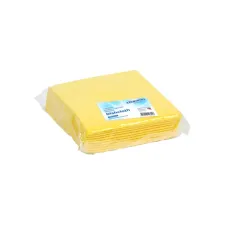 Werkdoek Cleaninq non-woven 38x40cm geel 10 stuks