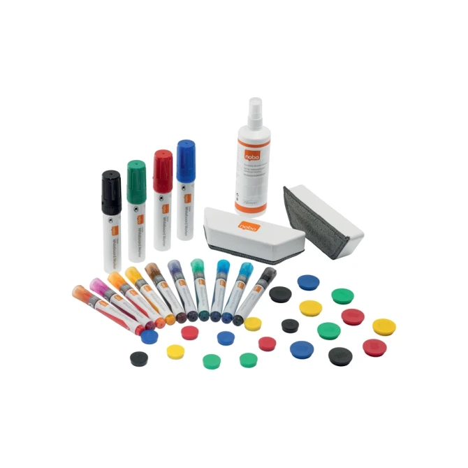 Whiteboard accessoire kit Nobo Move & Meet 37 stuks