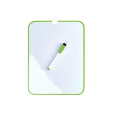 Whiteboard Desq 21.5x28cm + marker groen profiel