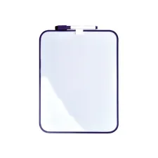 Whiteboard Desq 21.5x28cm + marker paars profiel
