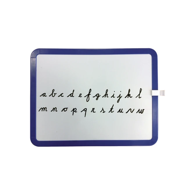 Whiteboard Desq 21x28cm tweezijdig magnetisch