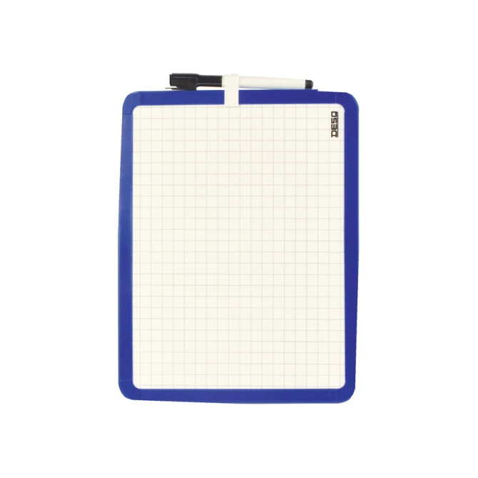 Whiteboard Desq 21x28cm tweezijdig magnetisch
