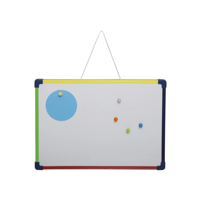 Whiteboard MAUL 24x35cm 2-zijdig beschrijf- wisbaar magnetisch staal