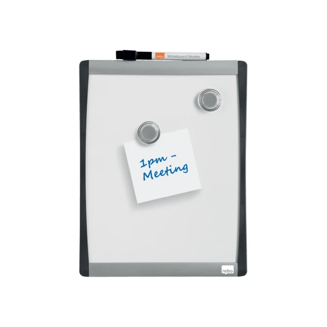 Whiteboard Nobo 28x21.5cm gewelfd