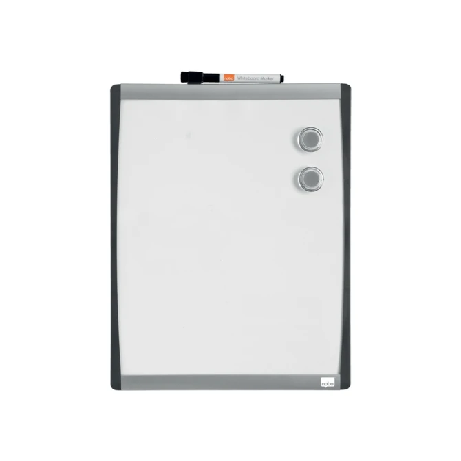 Whiteboard Nobo 35.5x28cm gewelfd